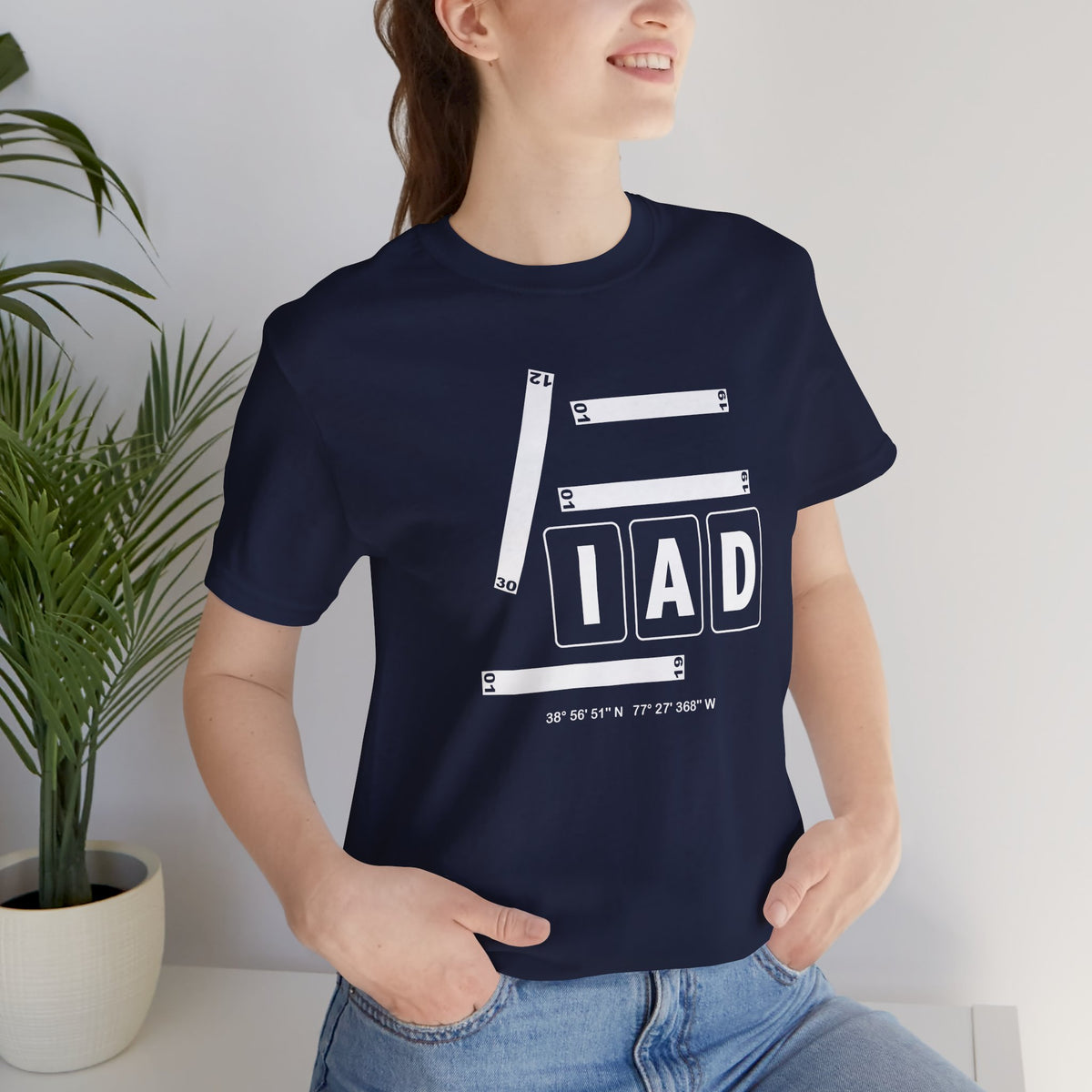 IAD Airport Code Tee Shirt 1