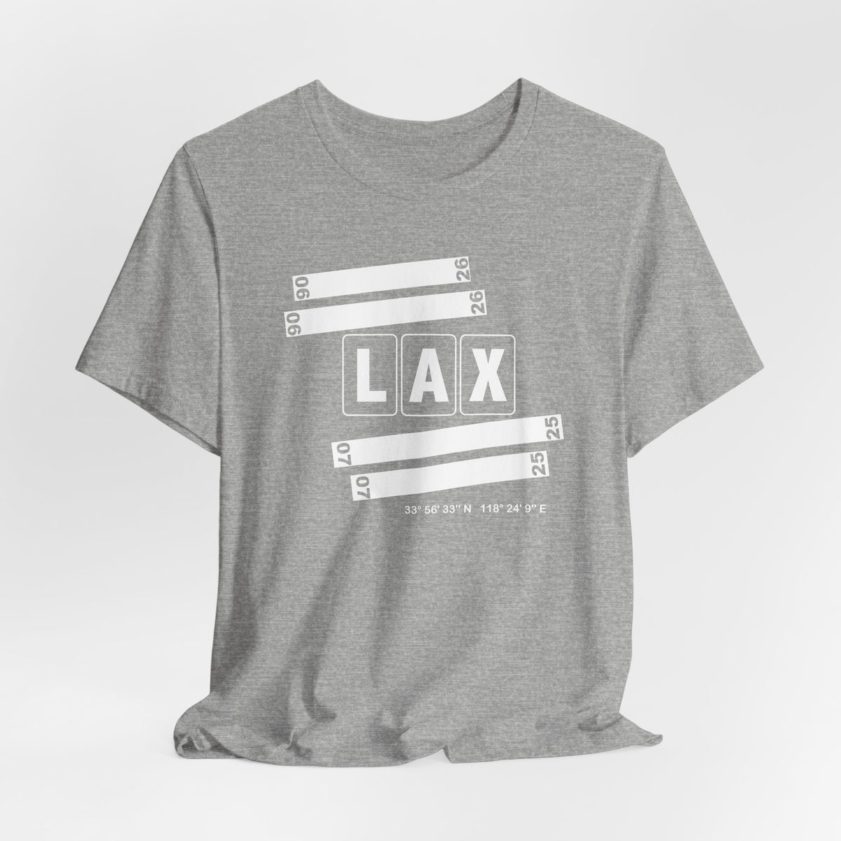 LAX Airport Code Tee Shirt 1