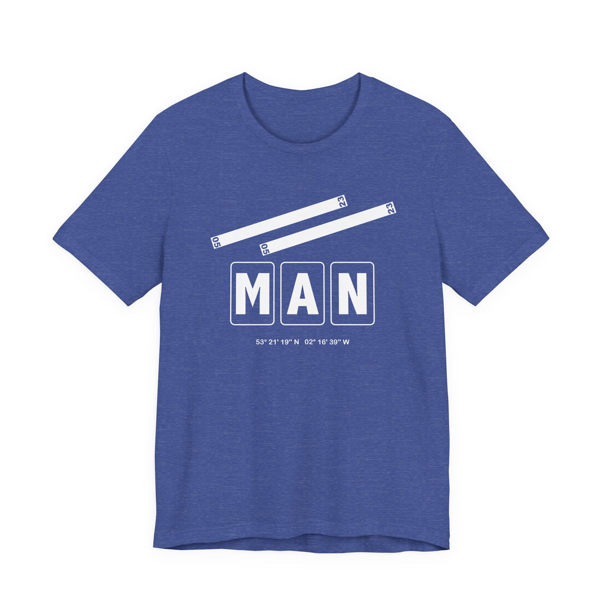 MAN Airport Code Tee Shirt 1