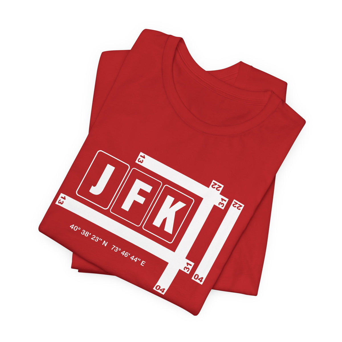 JFK Airport Code Tee Shirt 1