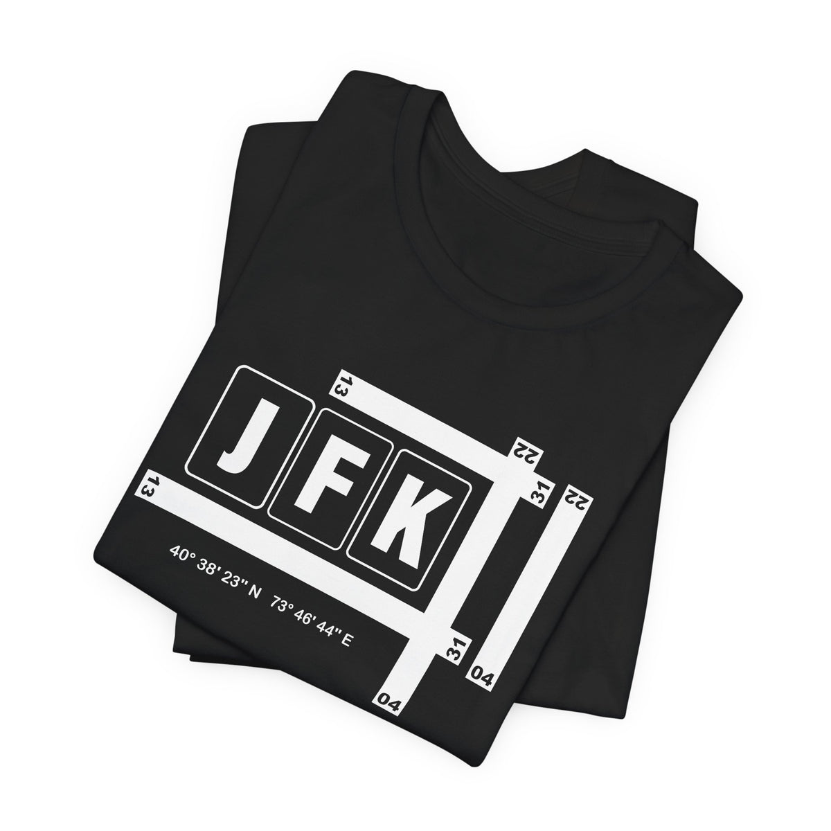 JFK Airport Code Tee Shirt 1