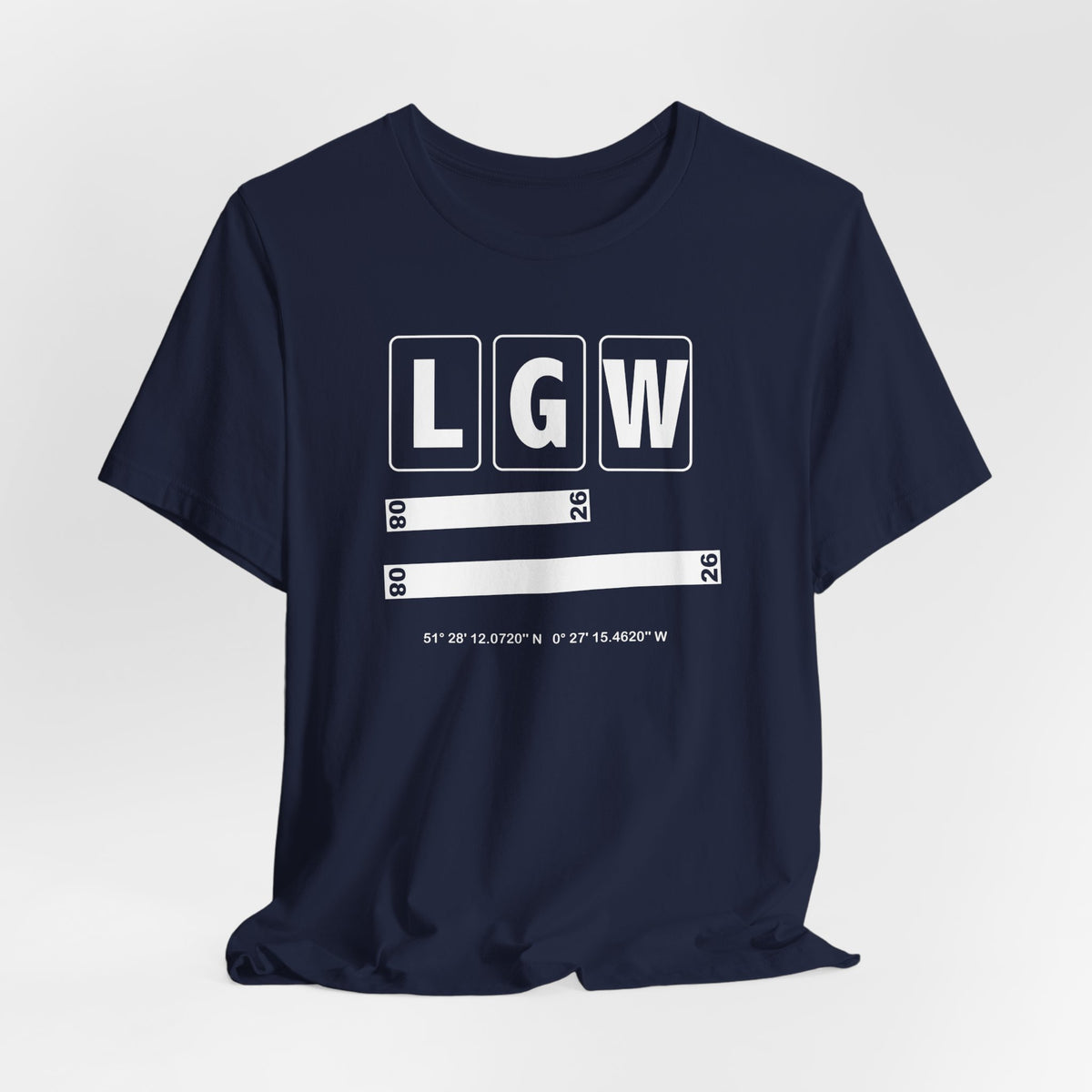 LGW Airport Code Tee Shirt 1