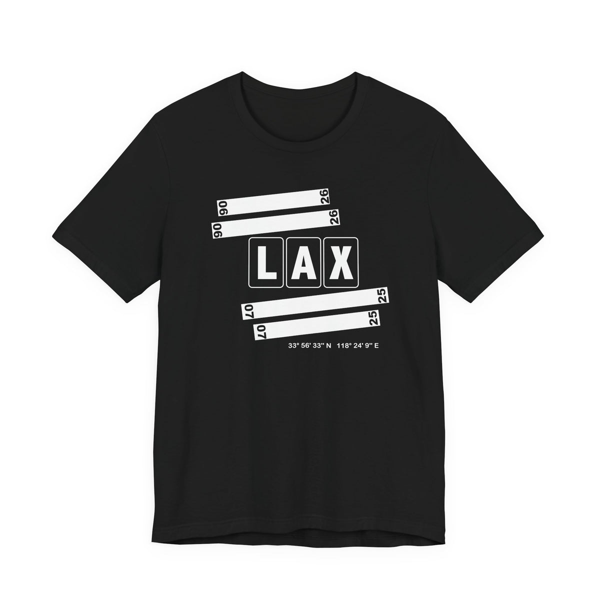 LAX Airport Code Tee Shirt 1