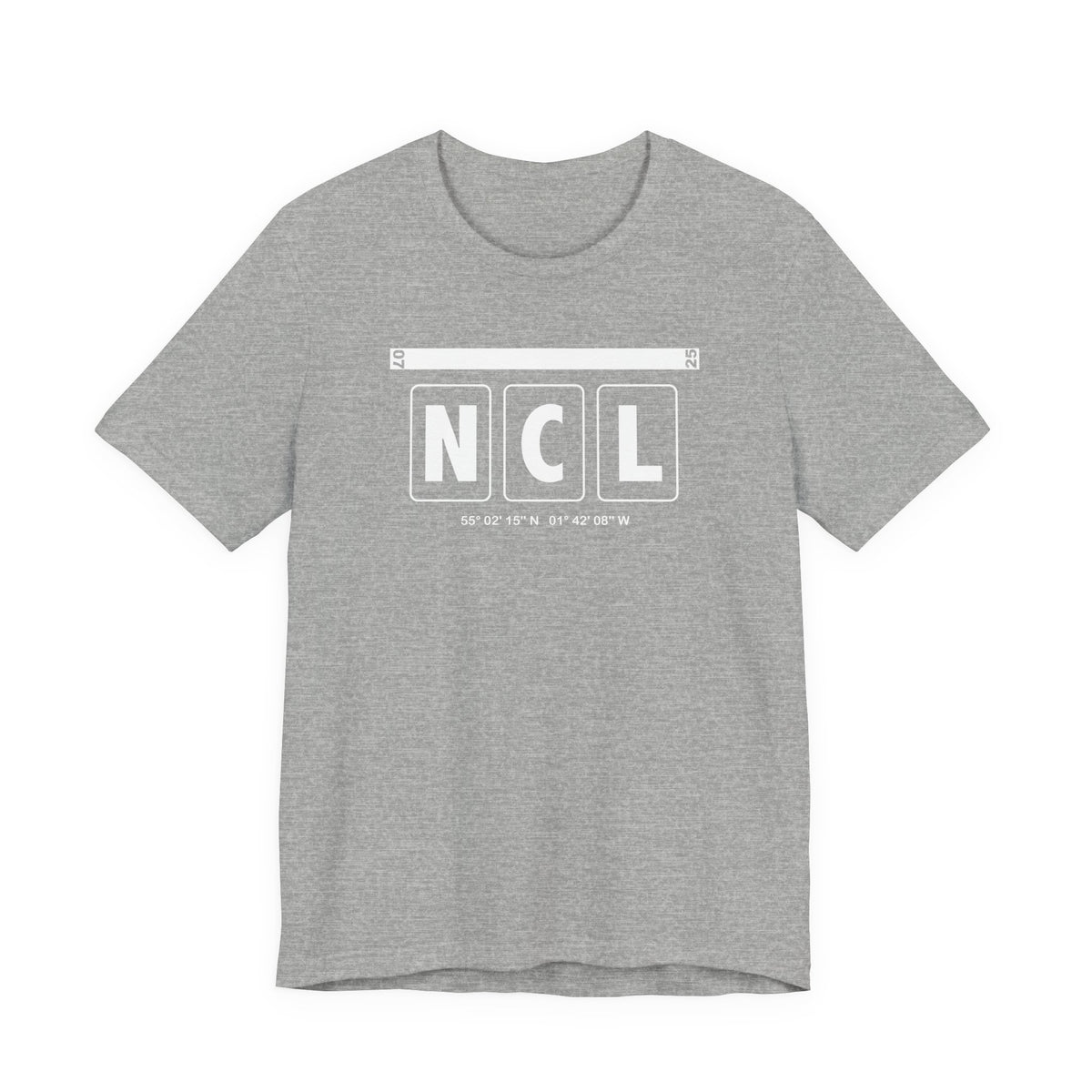 NCL Airport Code Tee Shirt 1