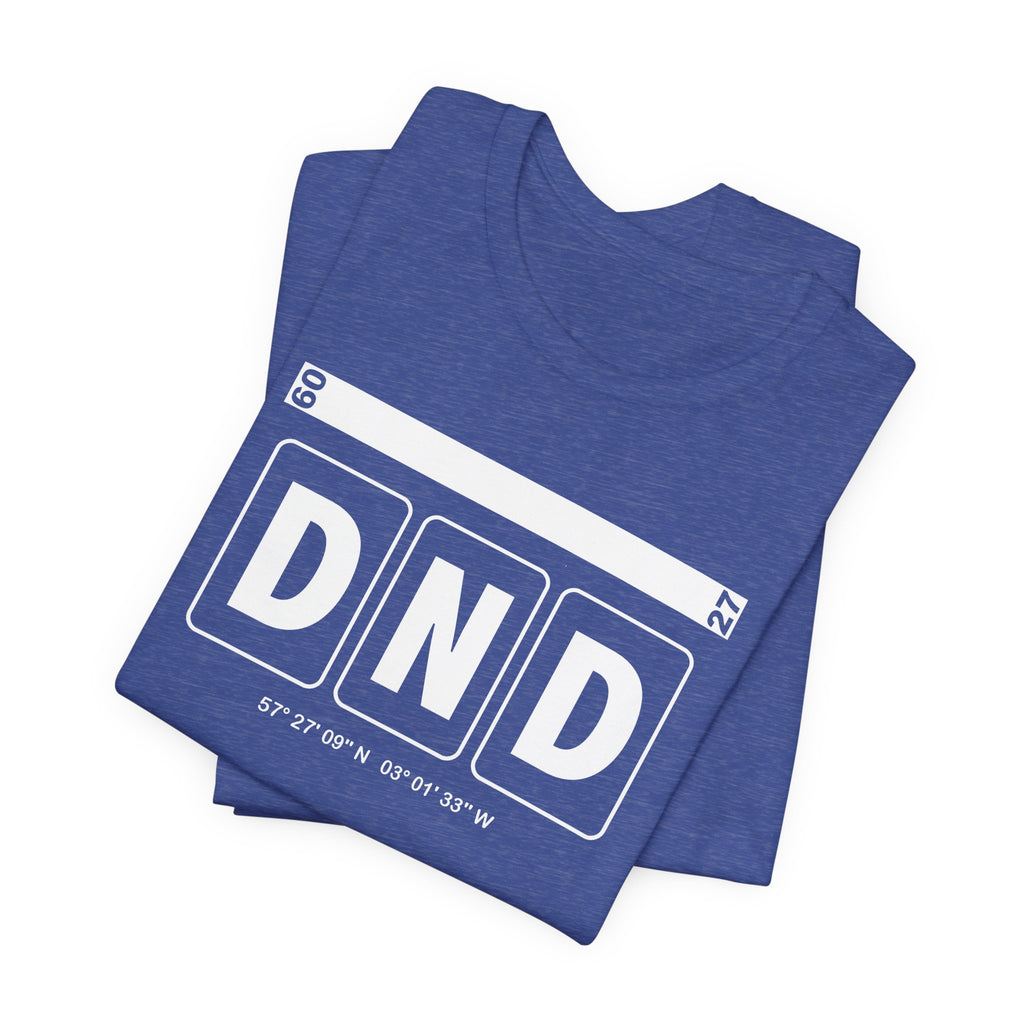 DND Airport Code Tee Shirt 1
