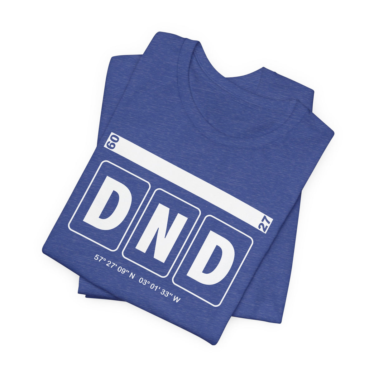 DND Airport Code Tee Shirt 1