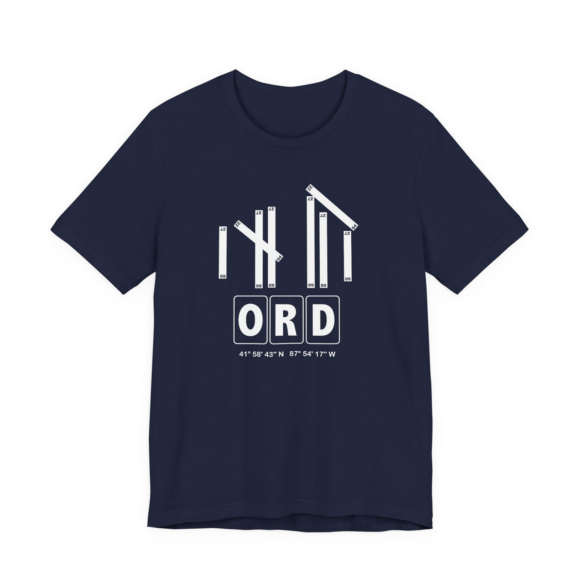 ORD Airport Code Tee Shirt 1