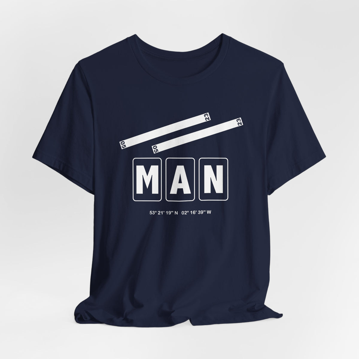 MAN Airport Code Tee Shirt 1