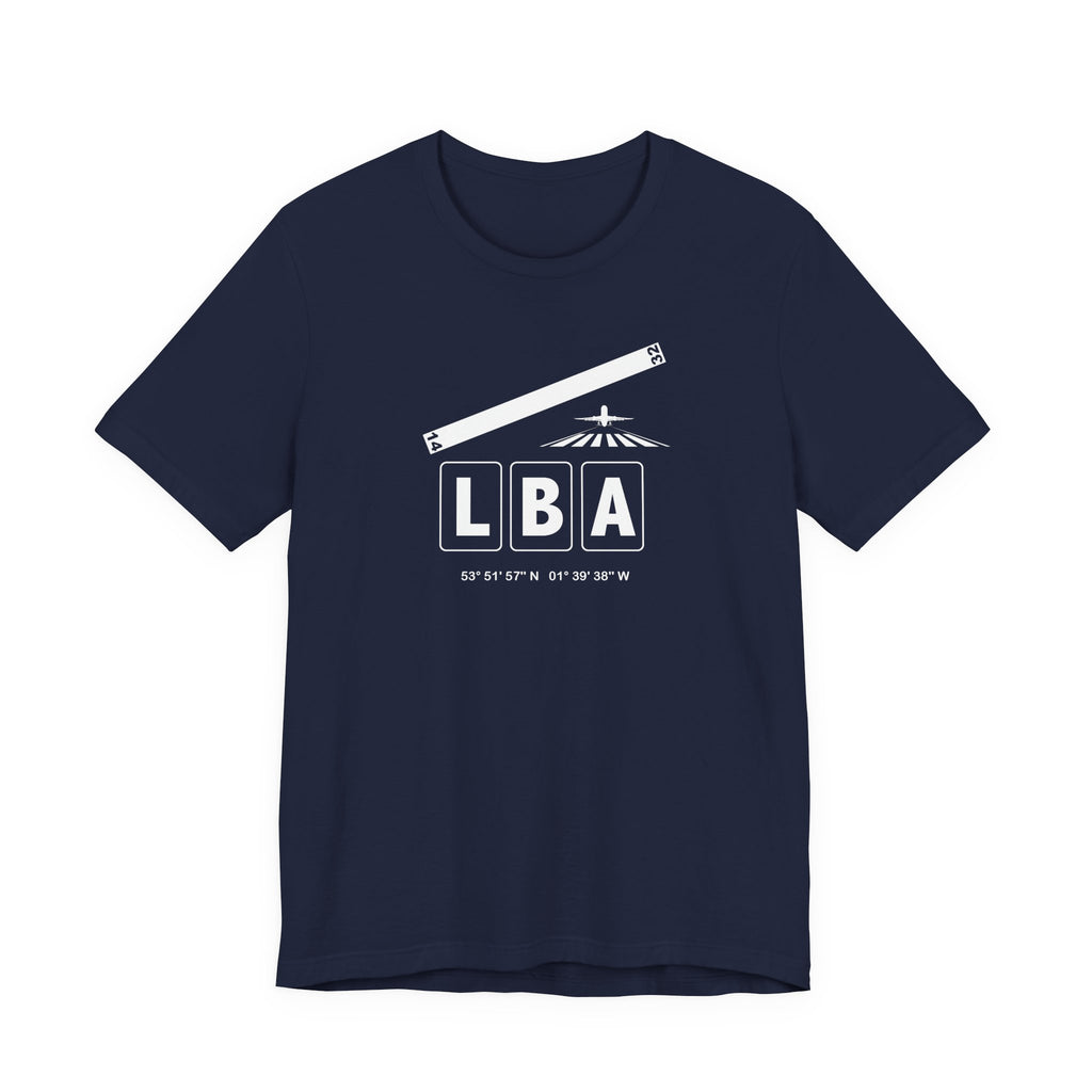 LBA Airport Code Tee Shirt 1