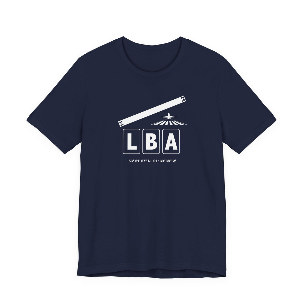 LBA Airport Code Tee Shirt 1