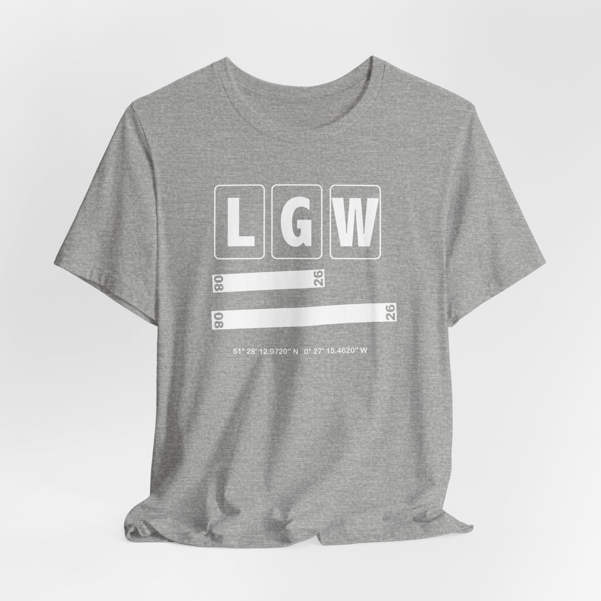 LGW Airport Code Tee Shirt 1