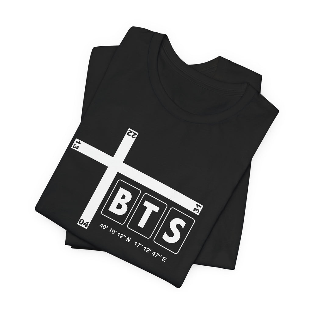 BTS Airport Code Tee Shirt 1