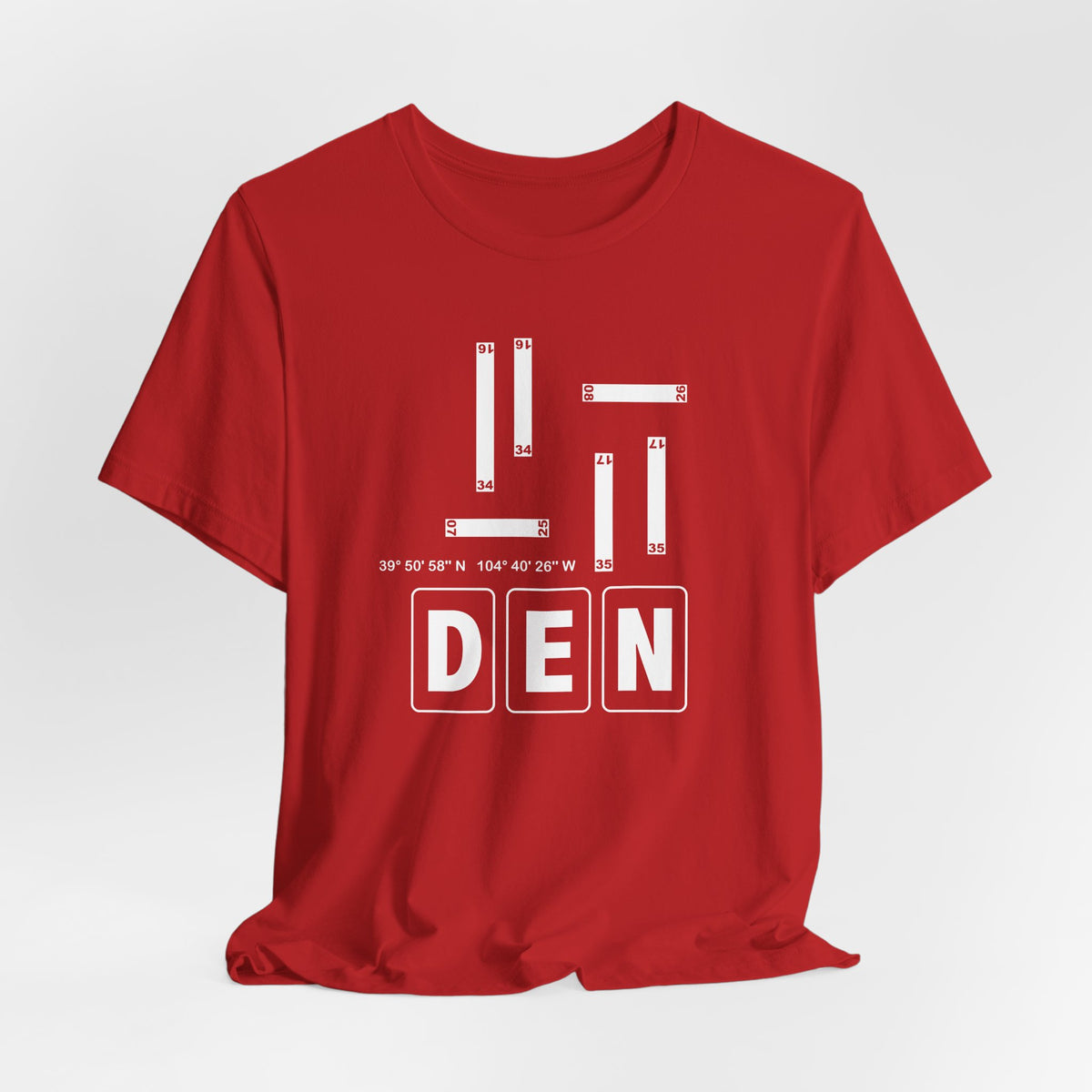 DEN Airport Code Tee Shirt 1