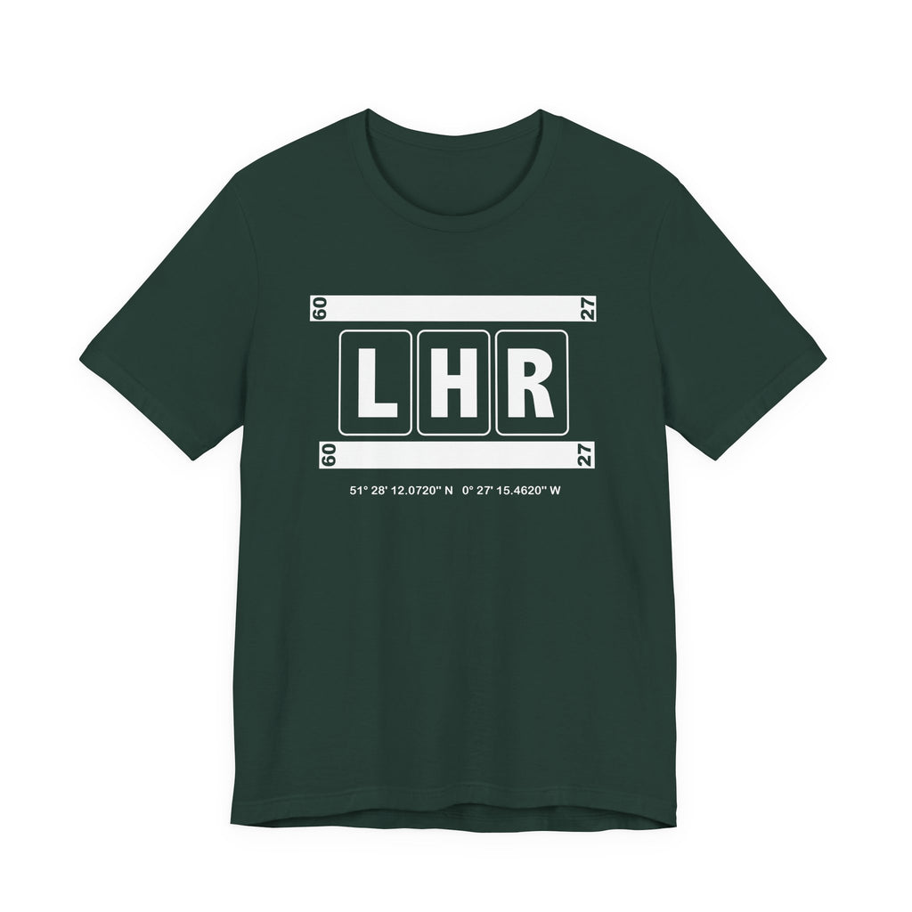 LHR Airport Code Tee Shirt