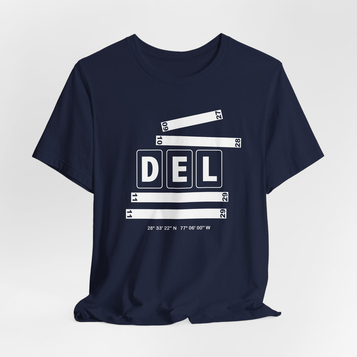 DEL Airport Code Tee Shirt 1