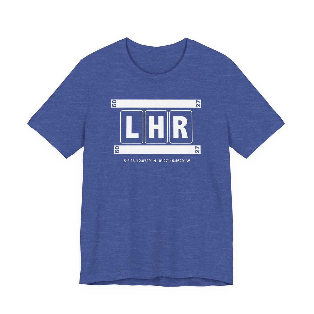 LHR  Airport Code Tee Shirt 1