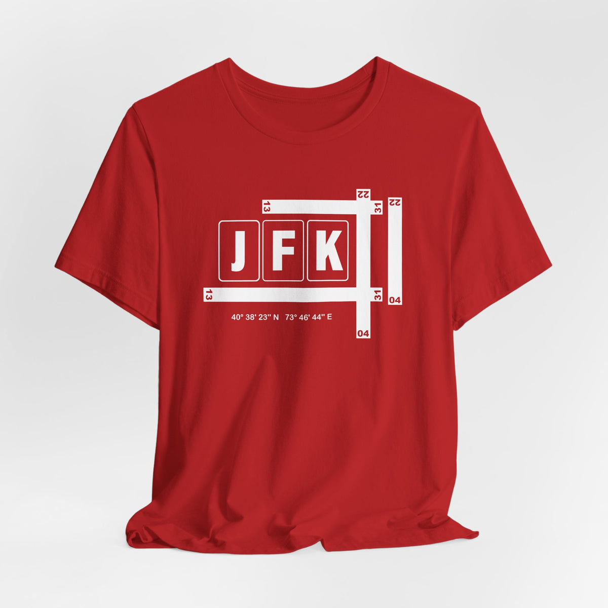 JFK Airport Code Tee Shirt 1
