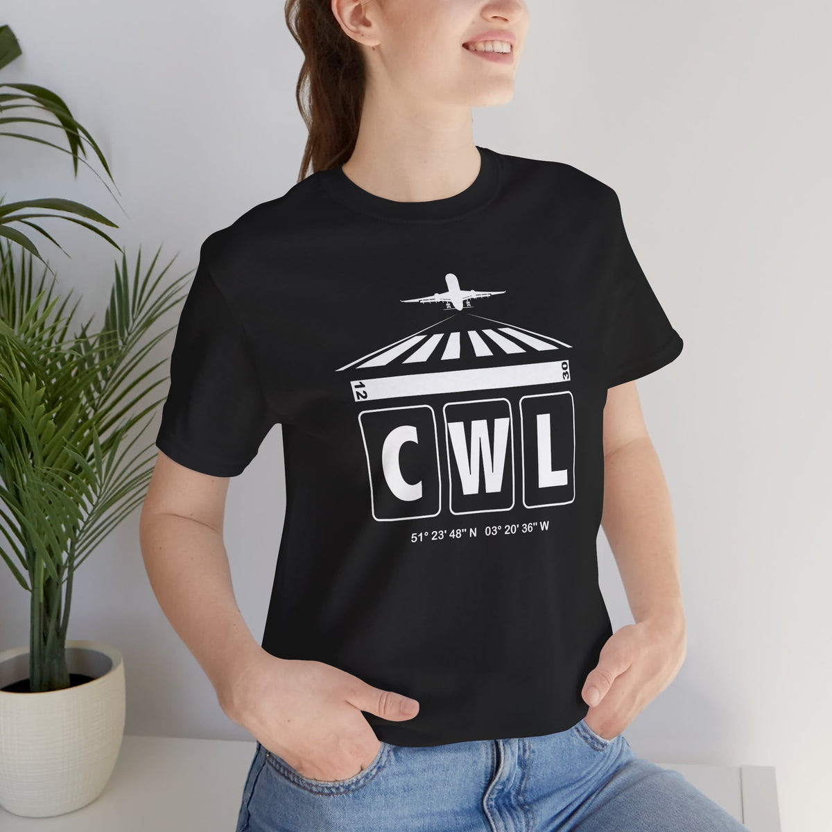 CWL Airport Code Tee Shirt 1