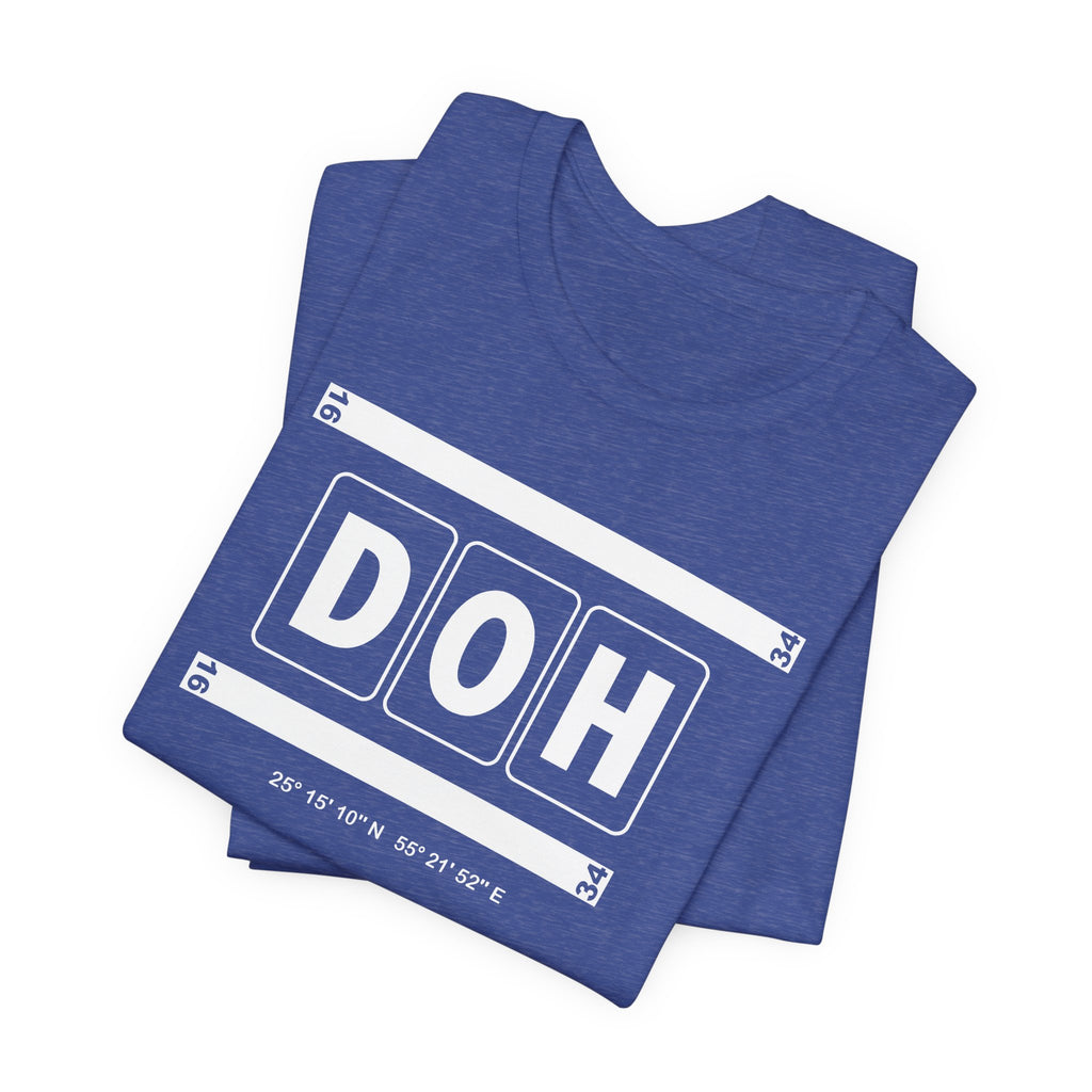 DOH Airport Code Tee Shirt