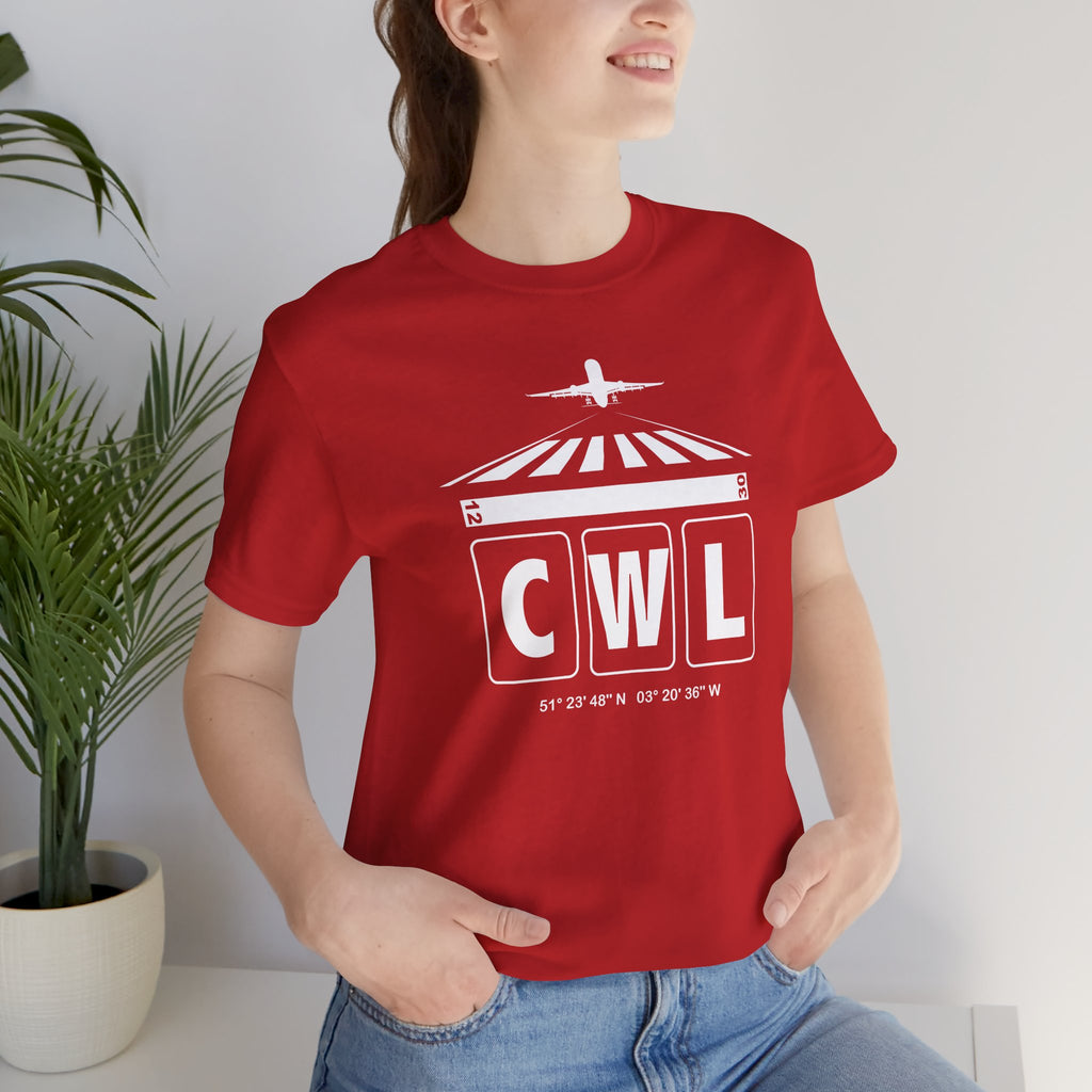 CWL Airport Code Tee Shirt 1