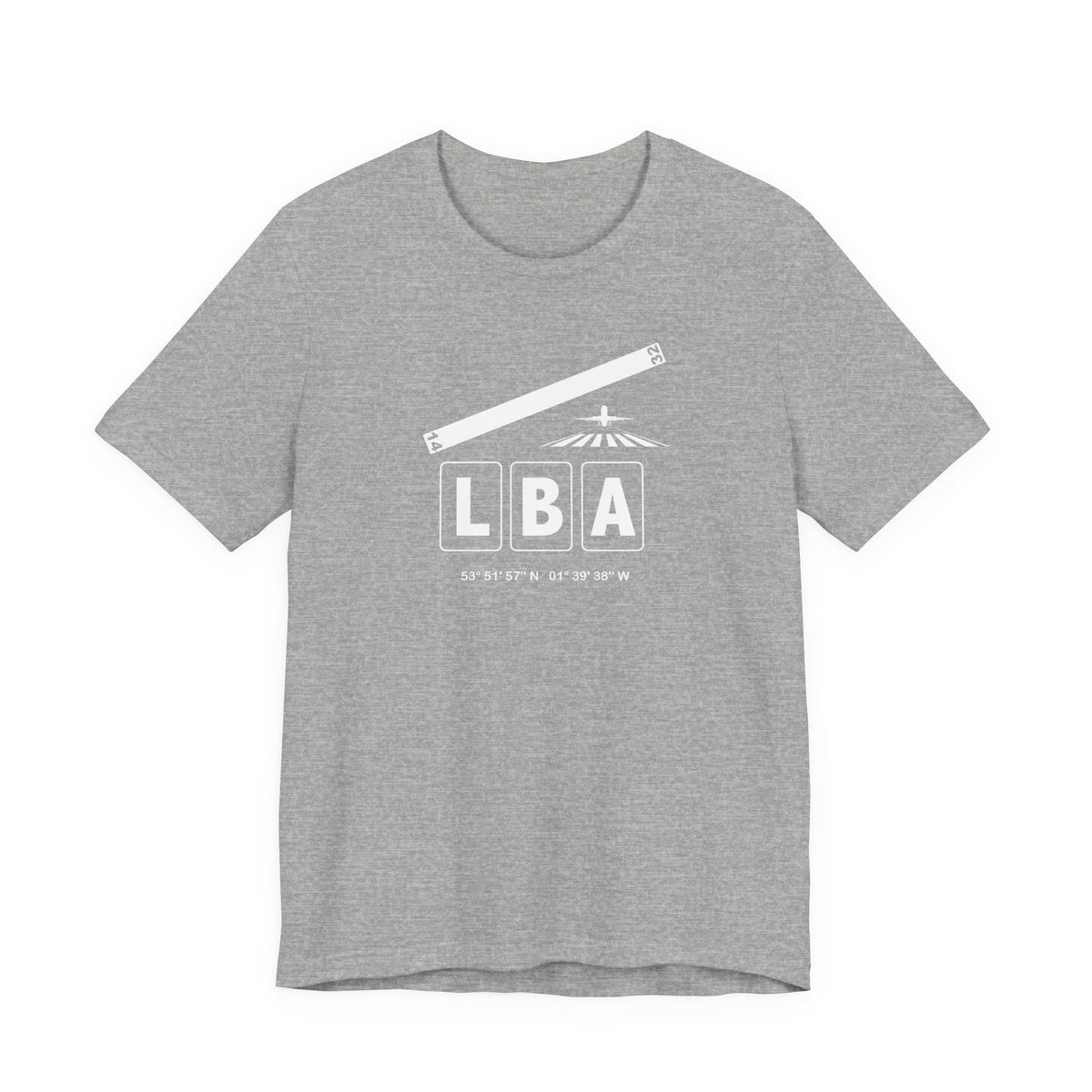 LBA Airport Code Tee Shirt 1