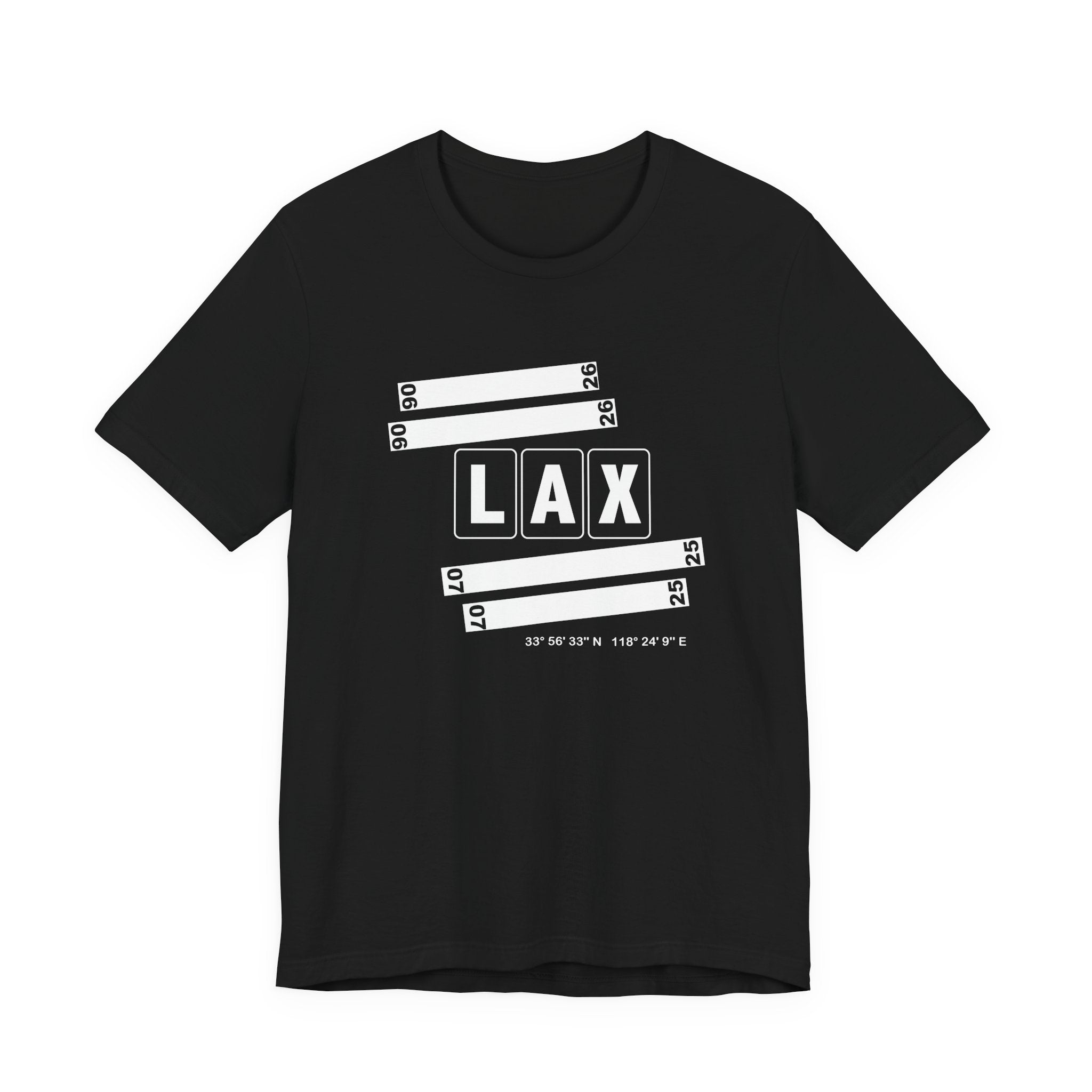 LAX Airport Code Unisex Teeshirt