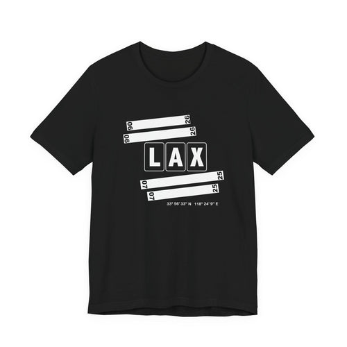 LAX Airport Code Unisex Teeshirt