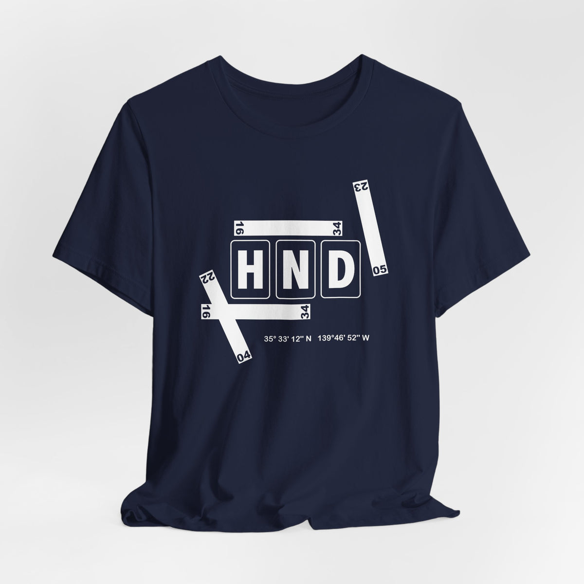 HND Airport Code Tee Shirt 1