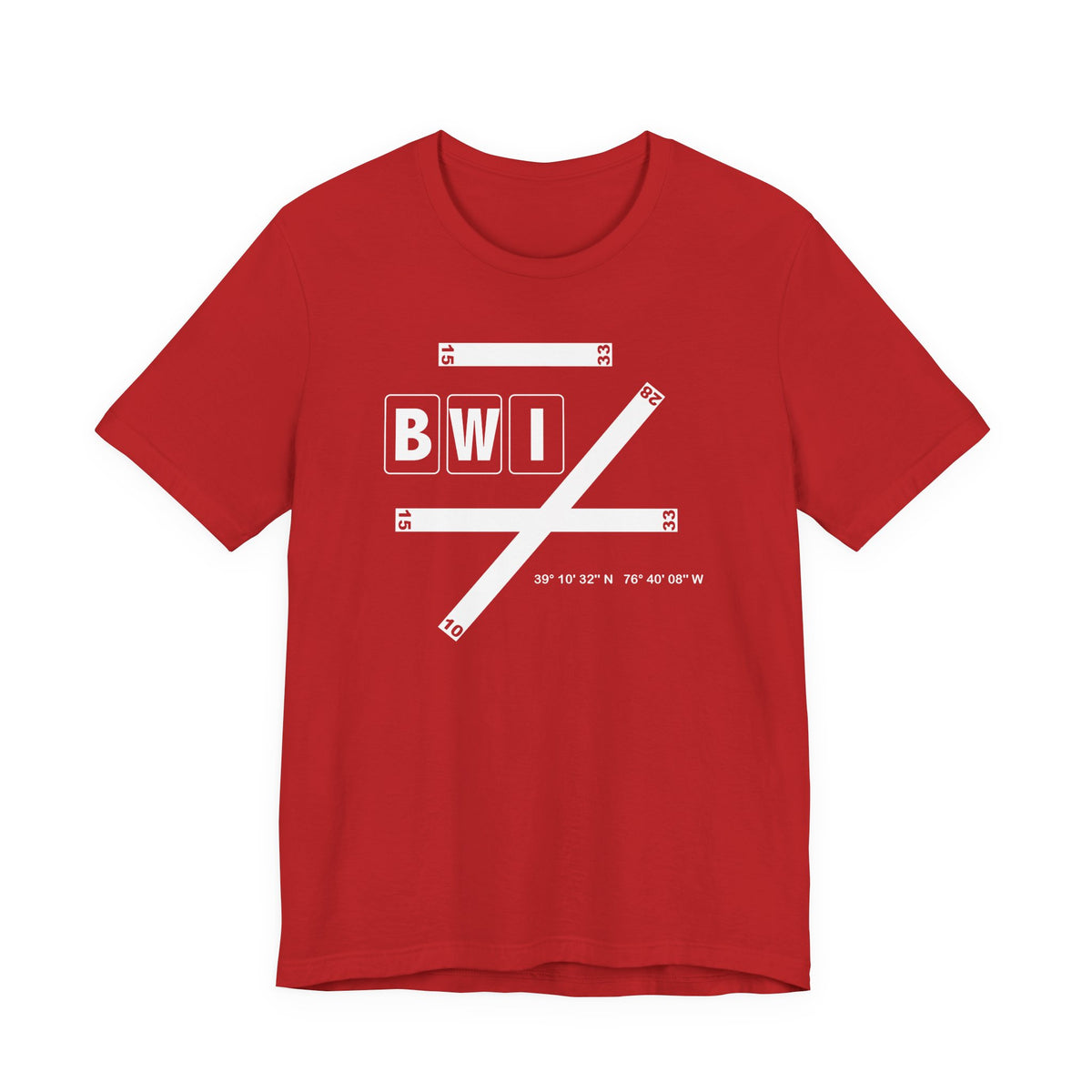 BWI Airport Code Tee Shirt 1