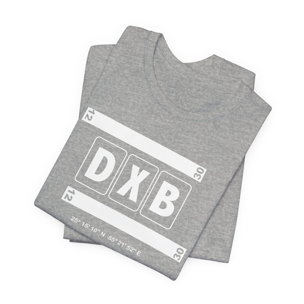 DXB Airport Code Tee Shirt 1