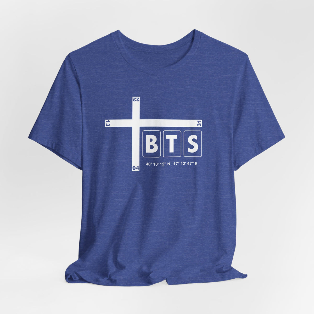BTS Airport Code Tee Shirt 1