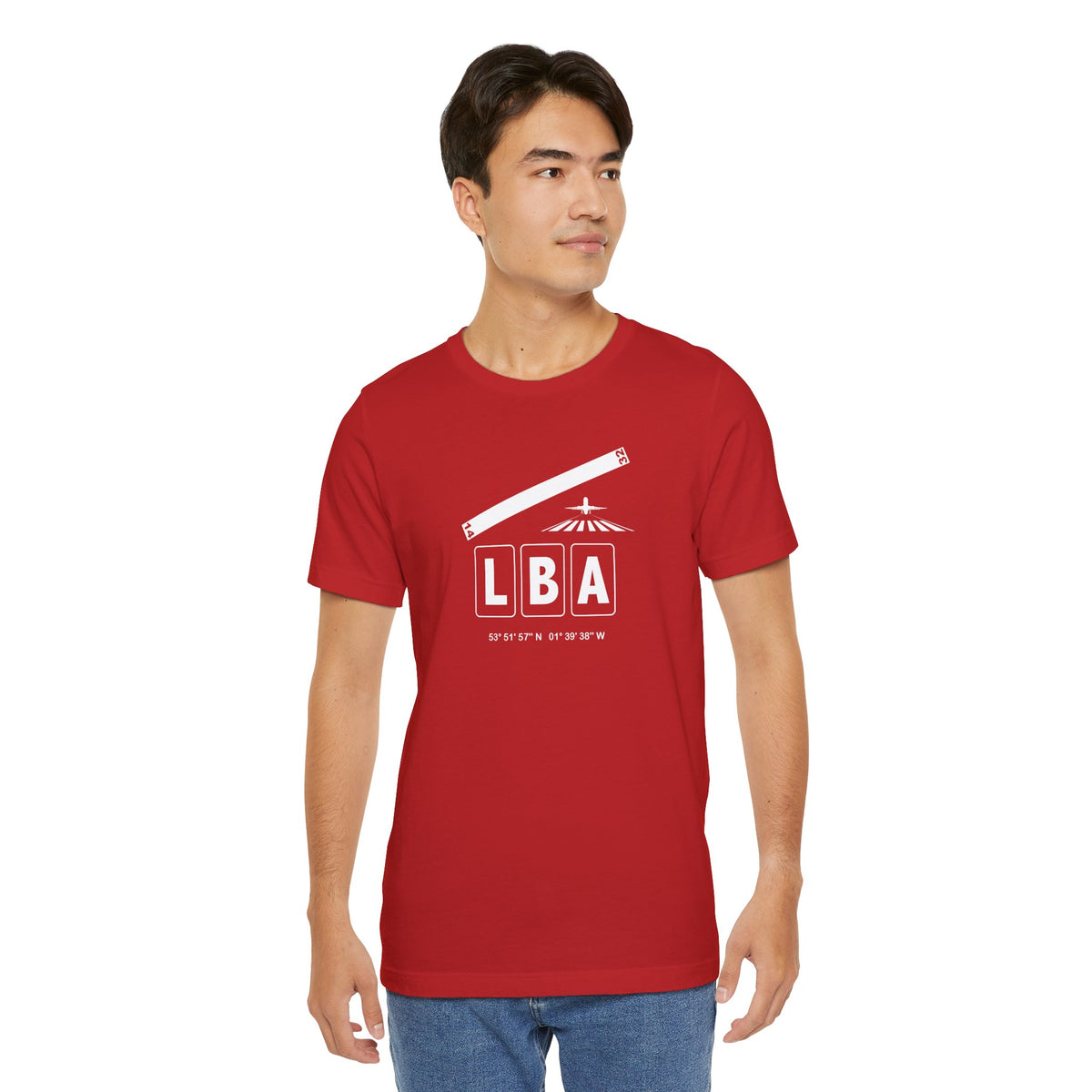 LBA Airport Code Tee Shirt 1