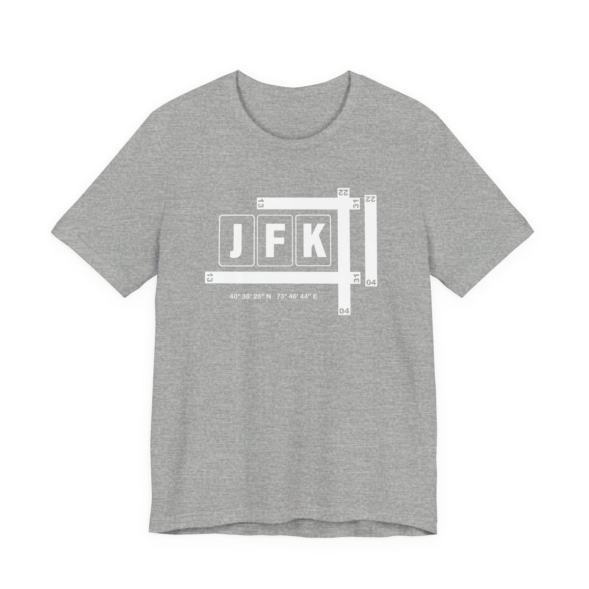 JFK Airport Code Tee Shirt 1