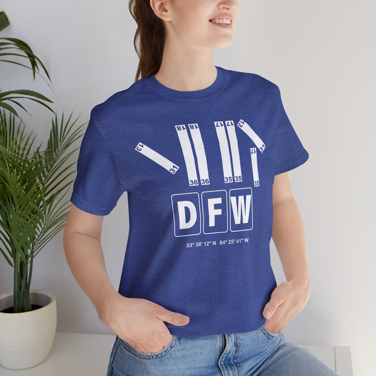 DFW Airport Code Tee Shirt 1