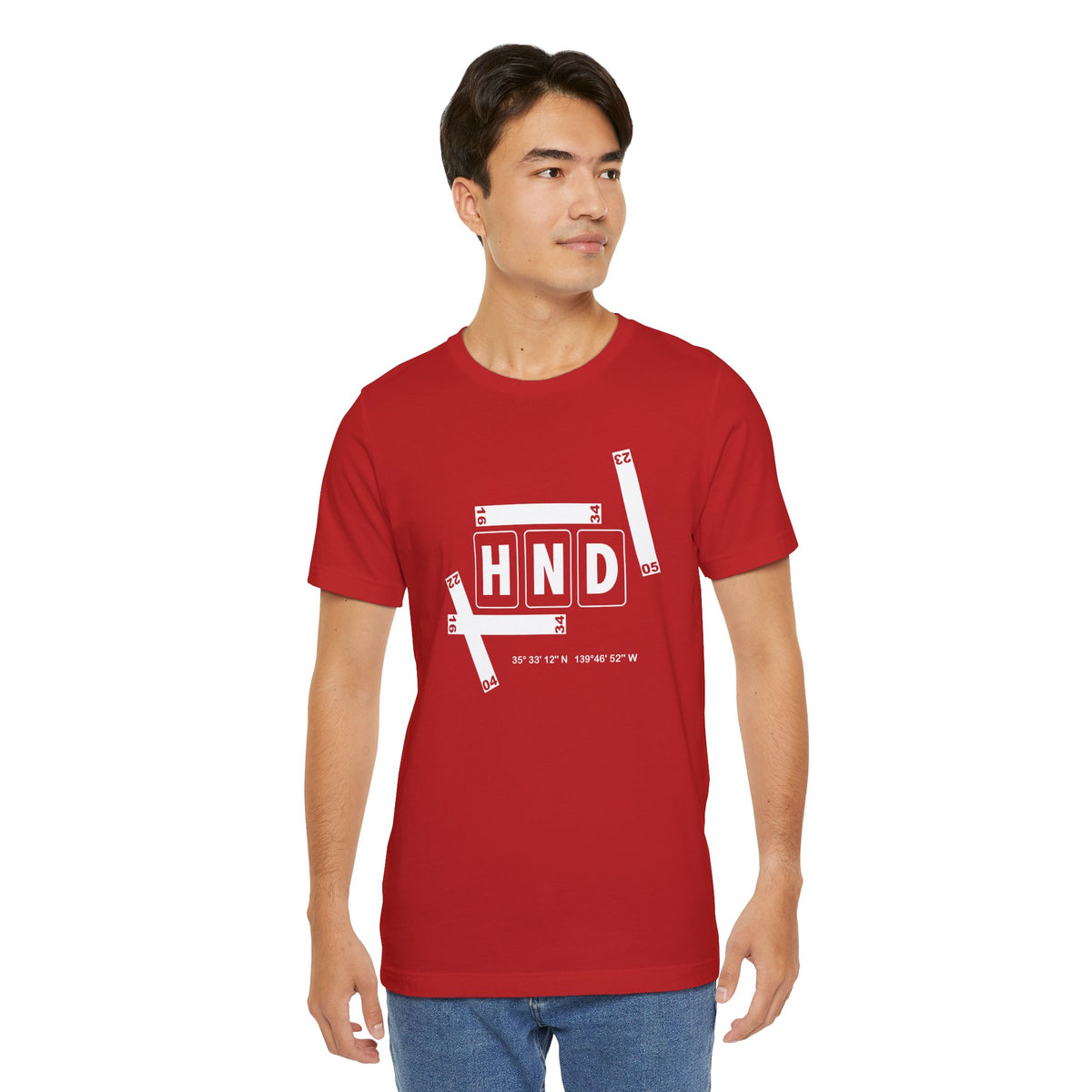 HND Airport Code Tee Shirt 1