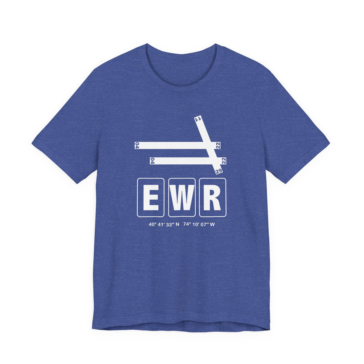 EWR Airport Code Tee Shirt 1