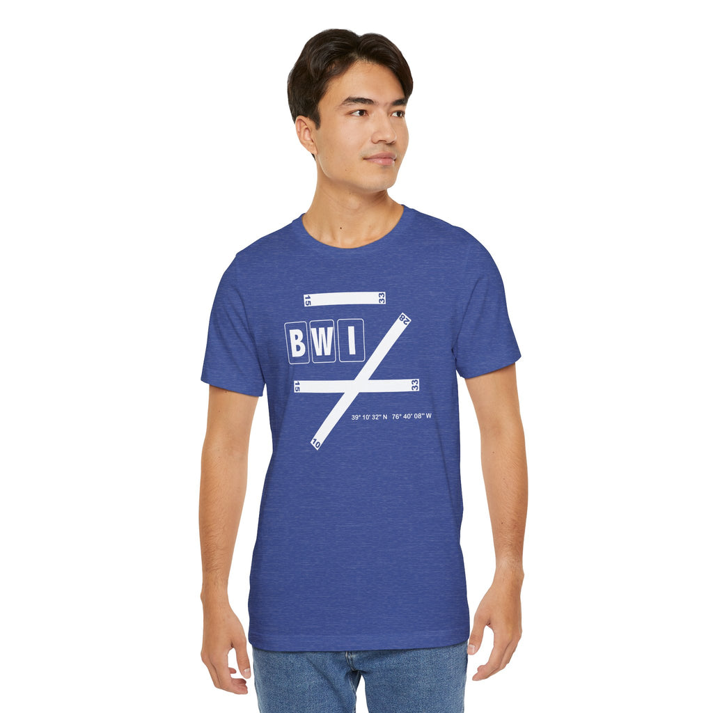 BWI Airport Code Tee Shirt 1
