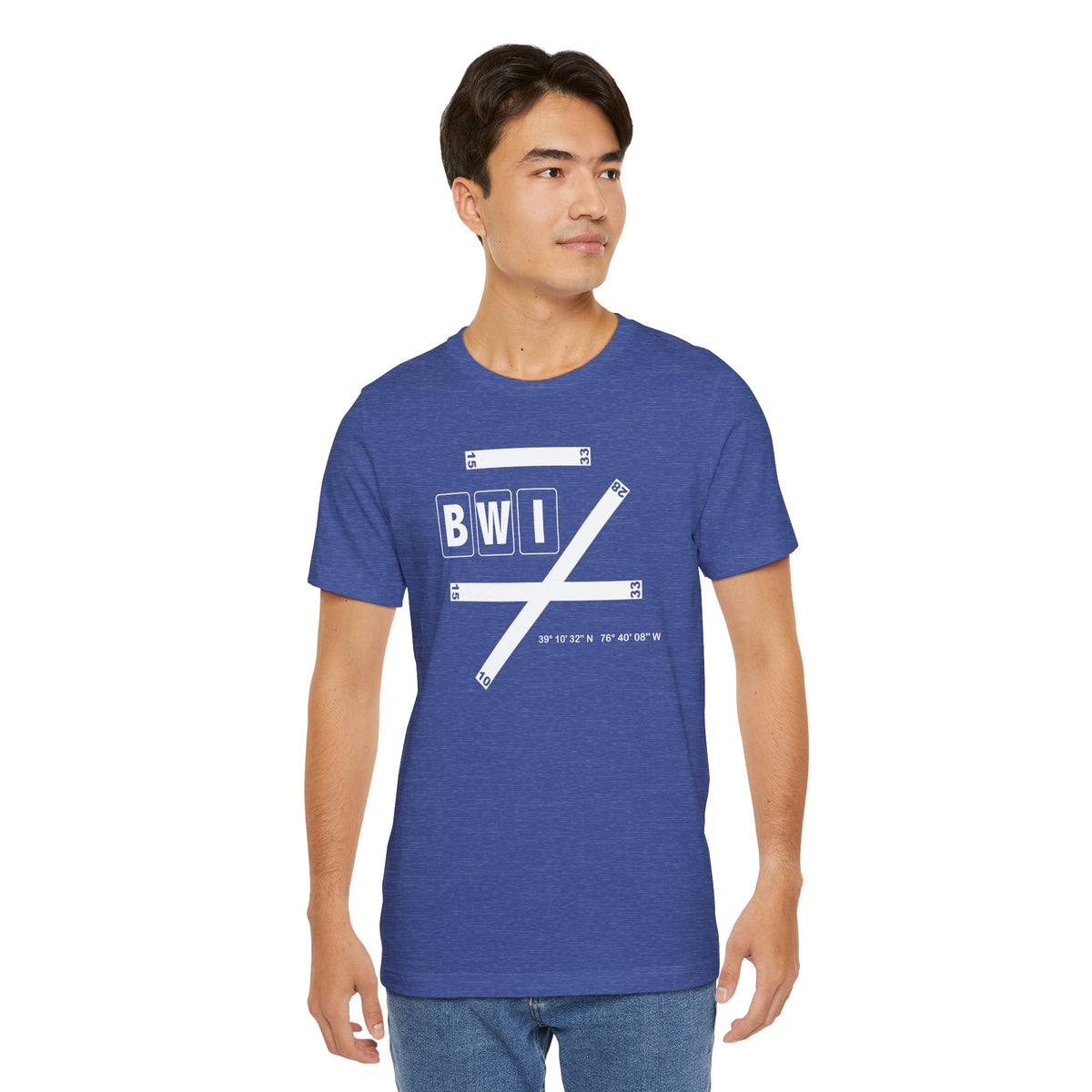 BWI Airport Code Tee Shirt 1