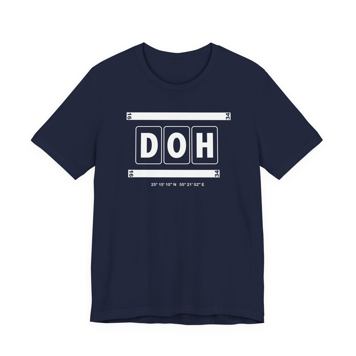 DOH Airport Code Tee Shirt