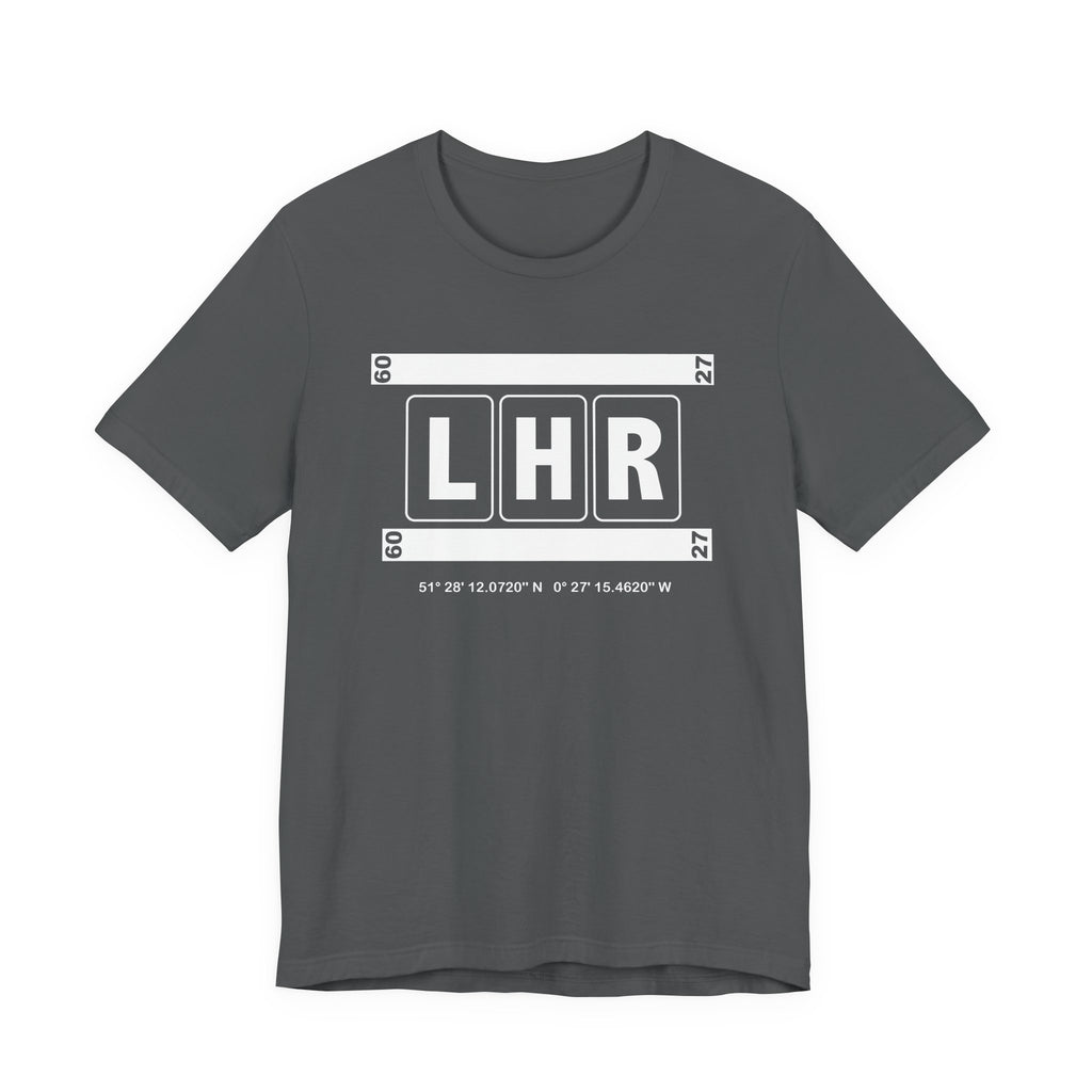 LHR Airport Code Tee Shirt