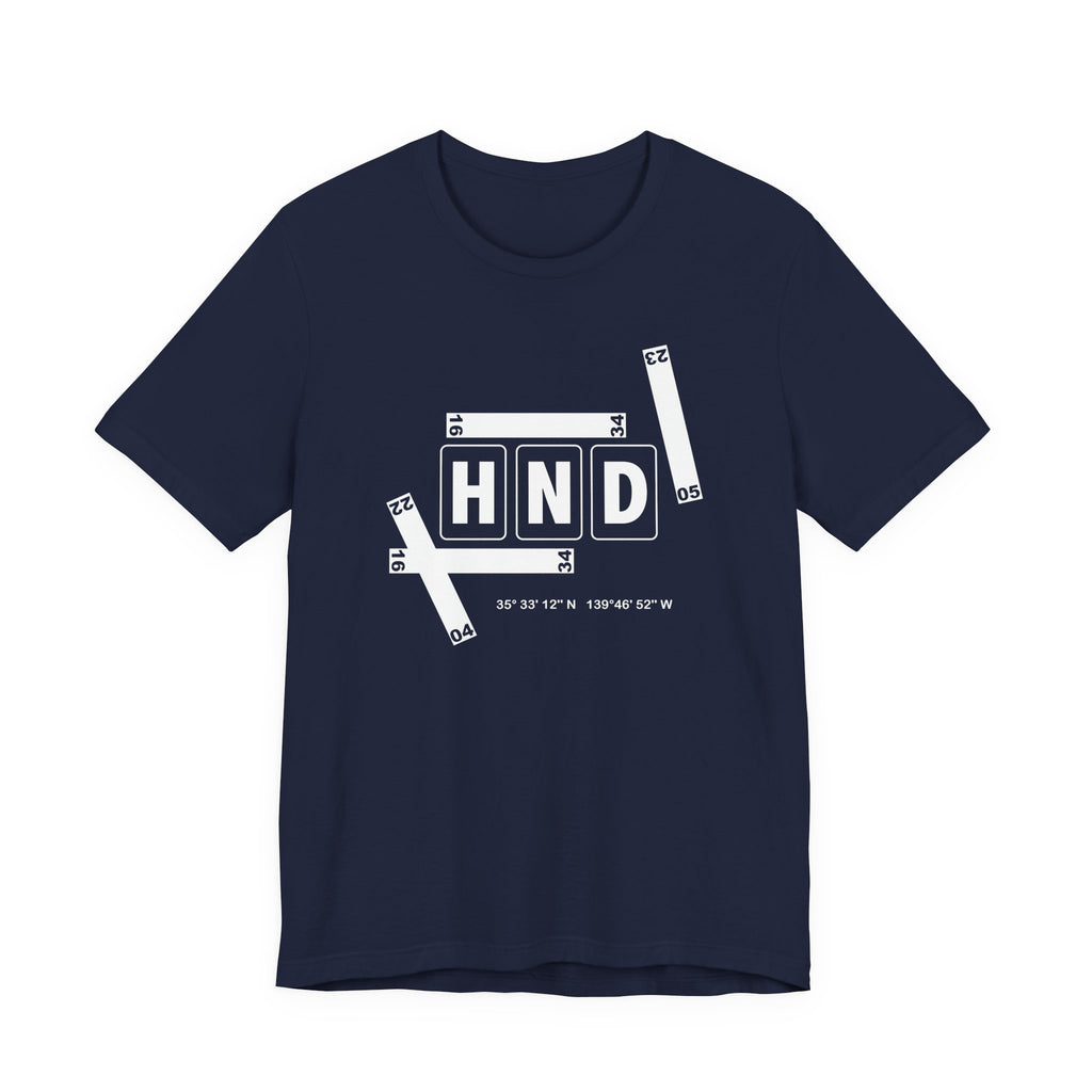 HND Airport Code Tee Shirt 1
