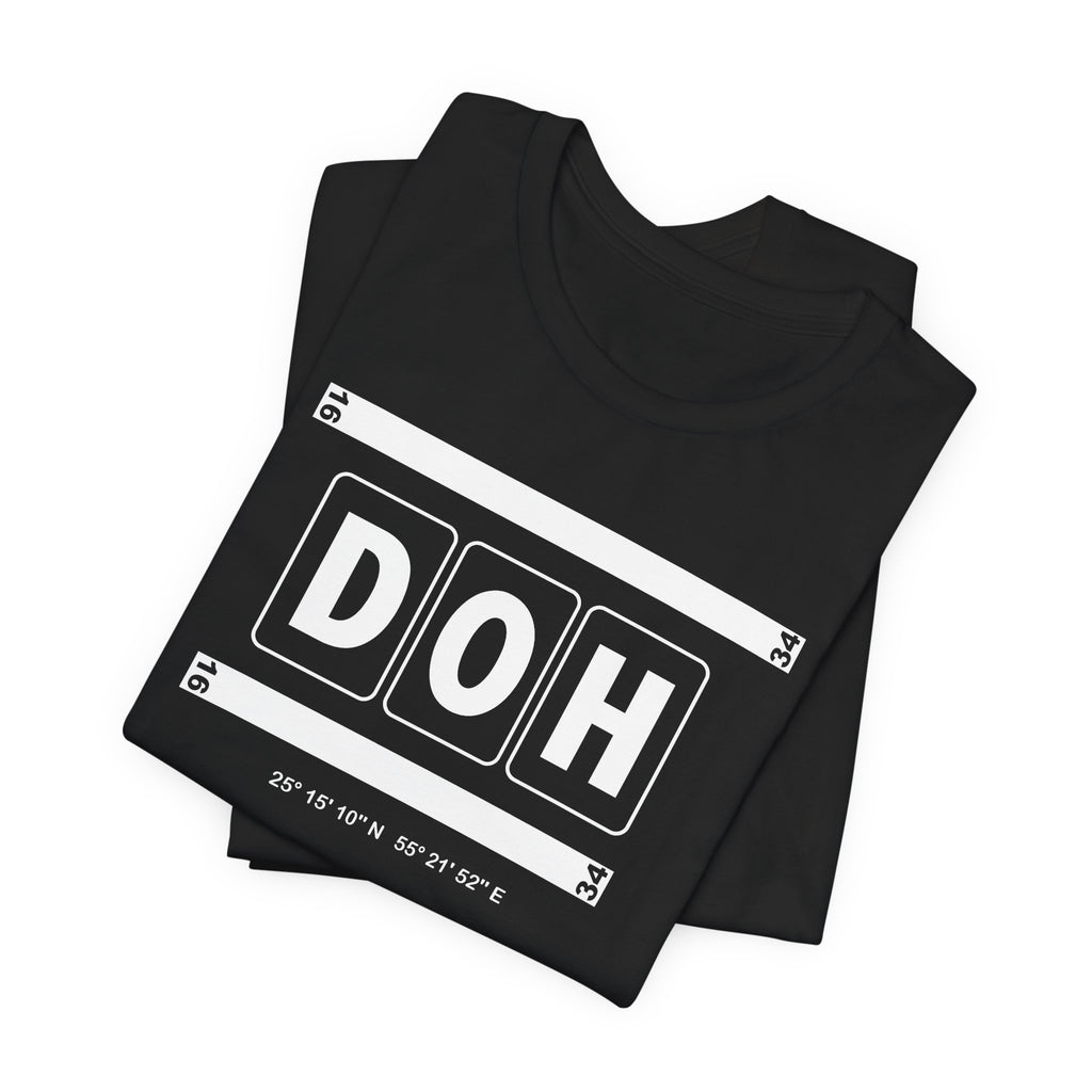 DOH Airport Code Tee Shirt