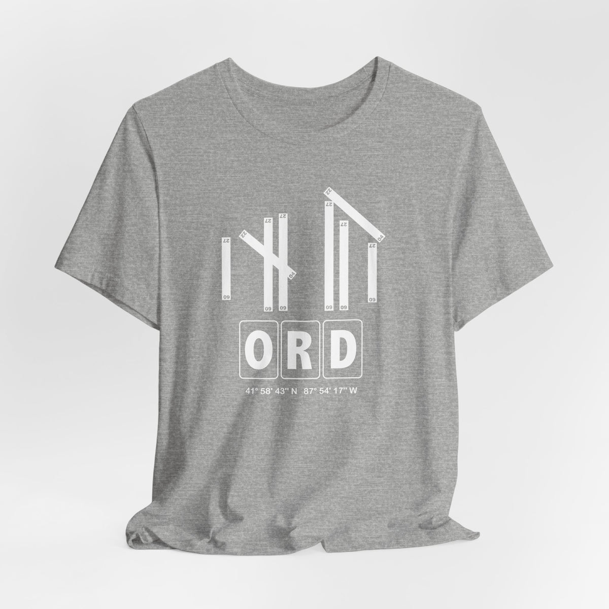 ORD Airport Code Tee Shirt 1