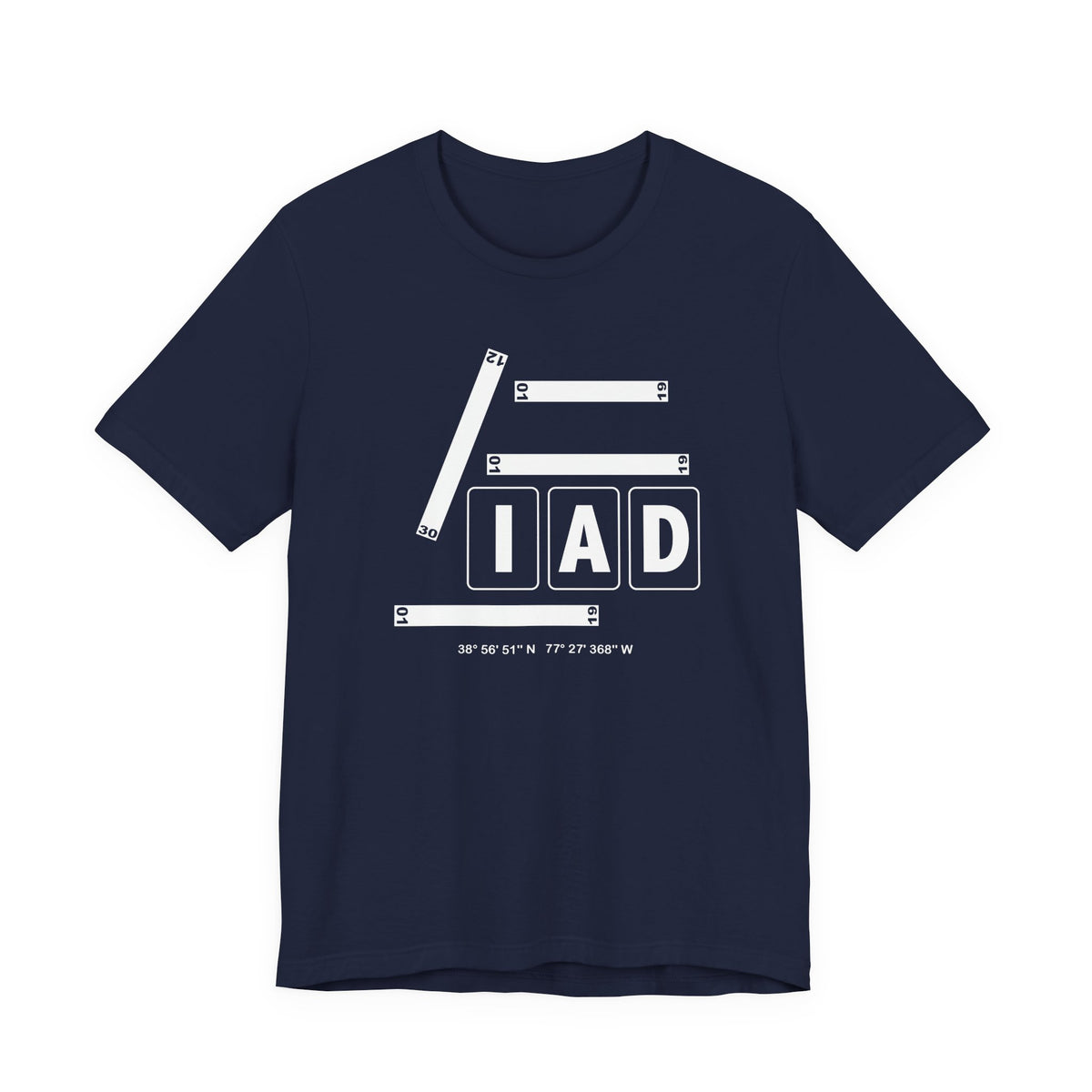 IAD Airport Code Tee Shirt 1