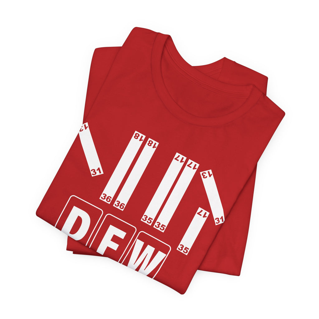 DFW Airport Code Tee Shirt 1