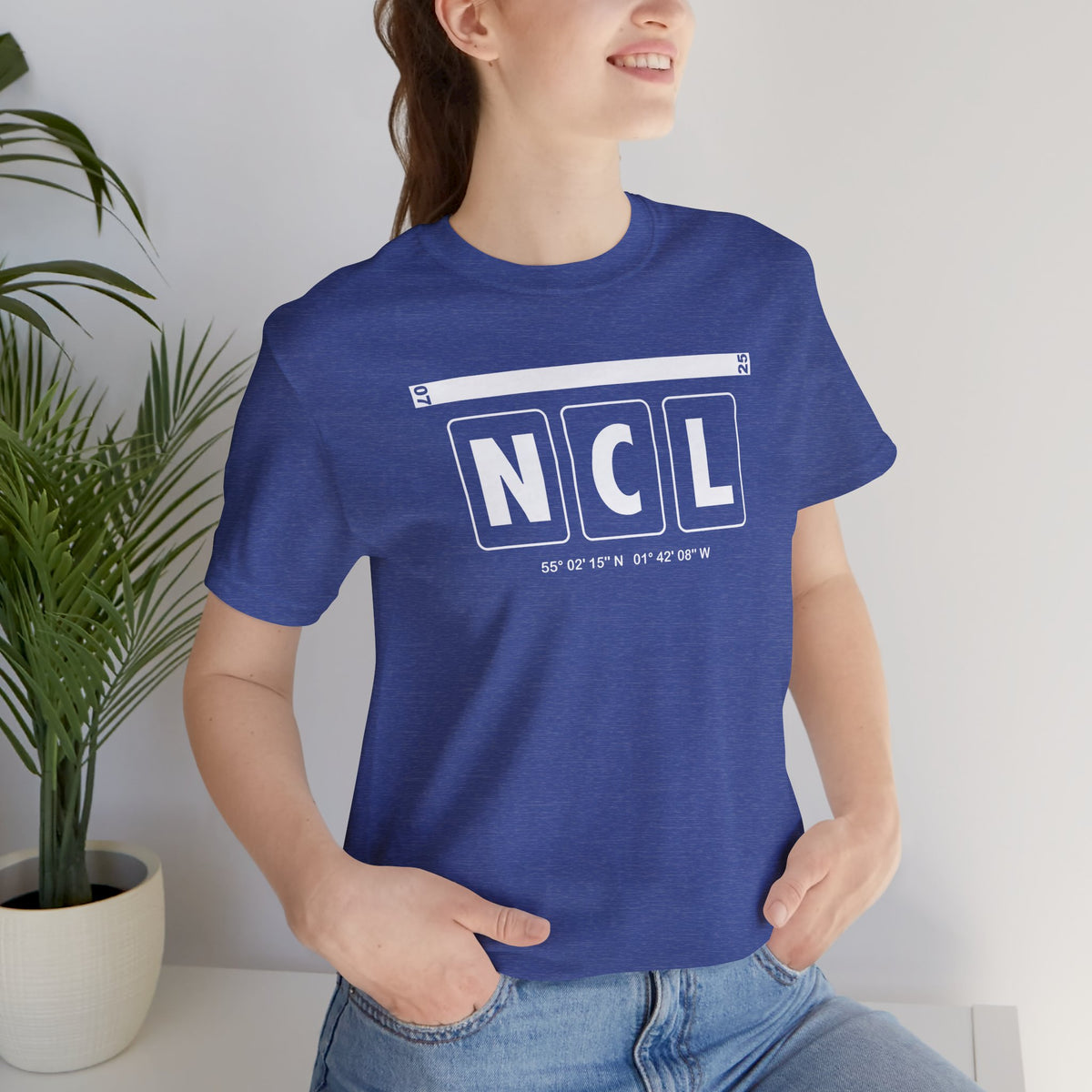 NCL Airport Code Tee Shirt 1