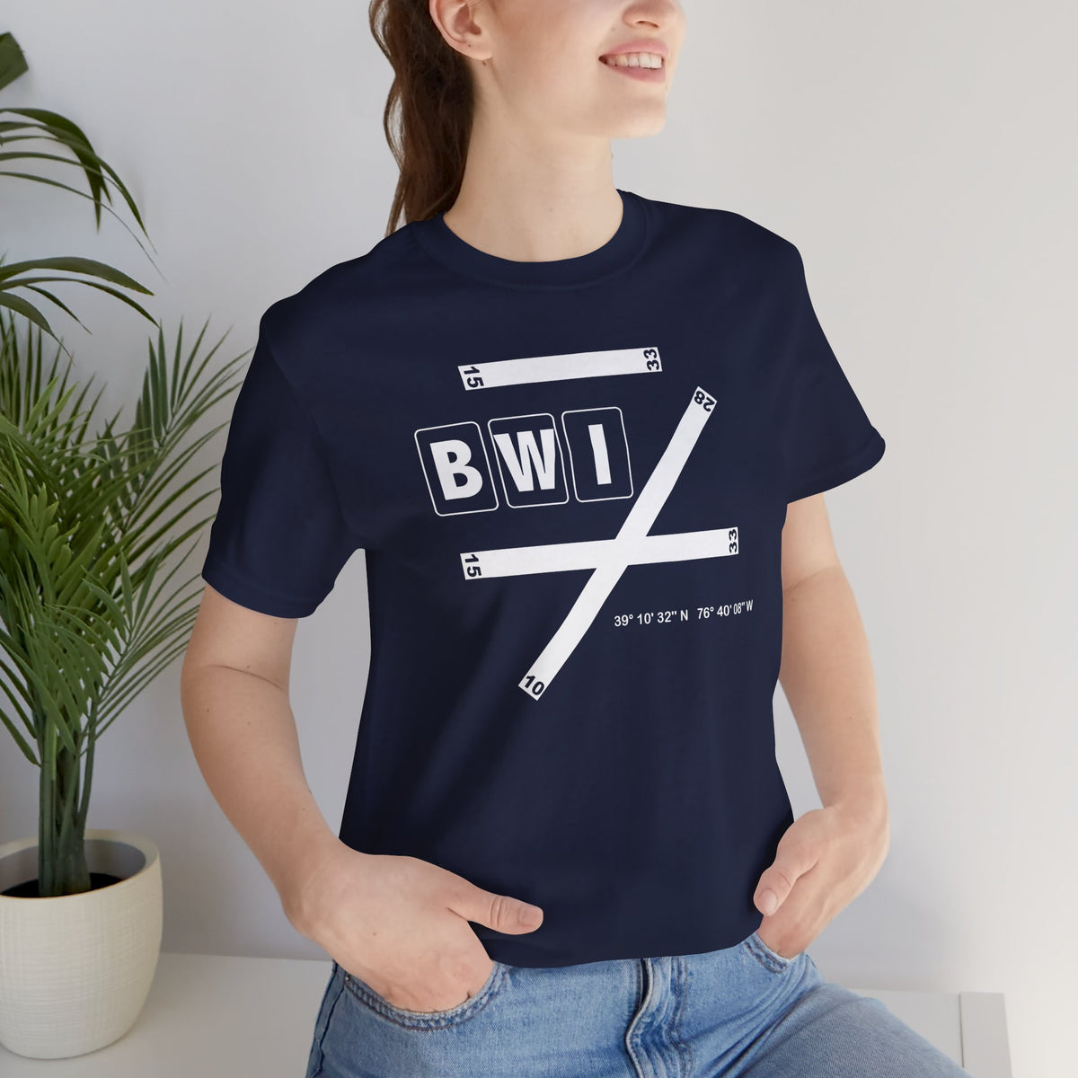 BWI Airport Code Tee Shirt 1