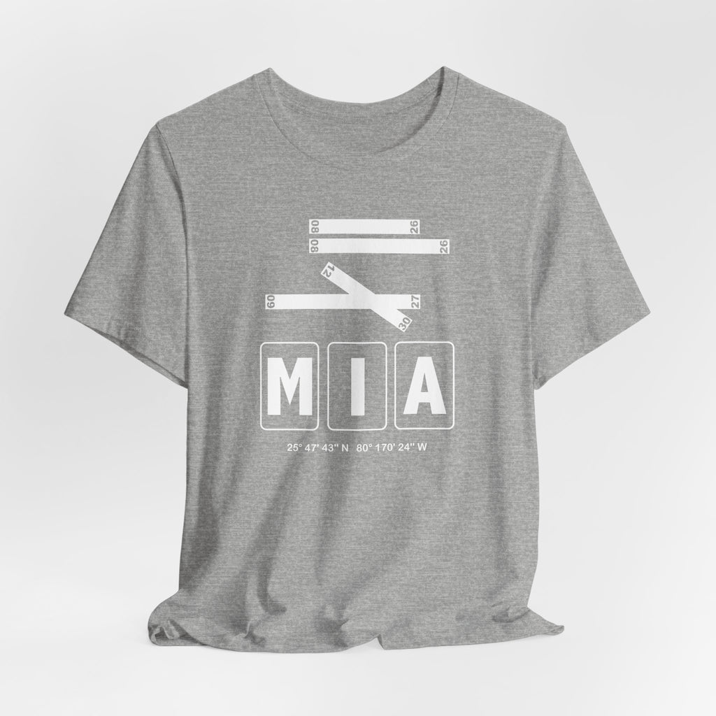 MIA Airport Code Tee Shirt 1