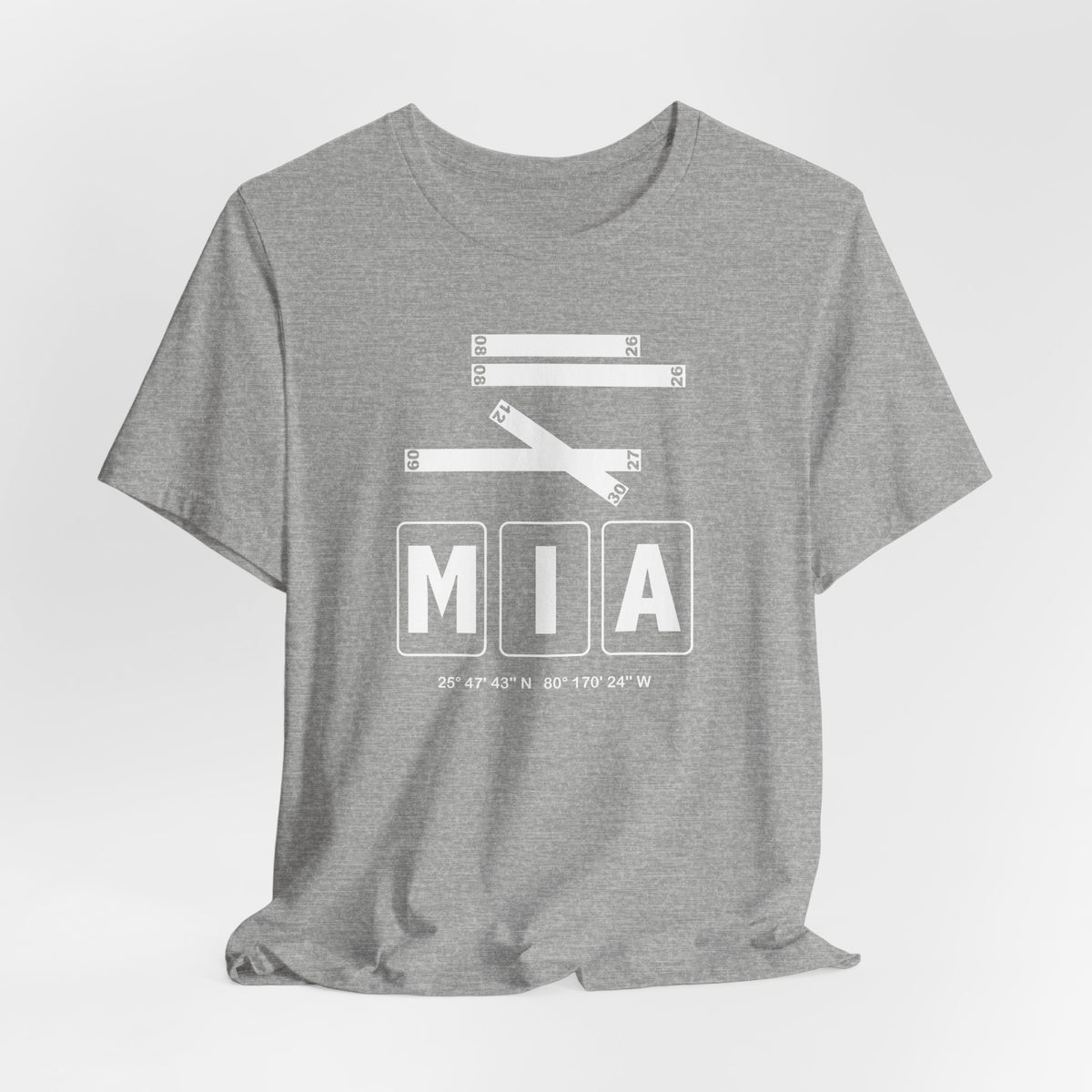 MIA Airport Code Tee Shirt 1