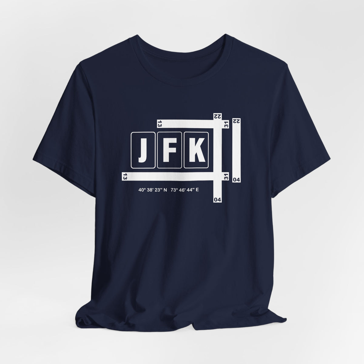 JFK Airport Code Tee Shirt 1